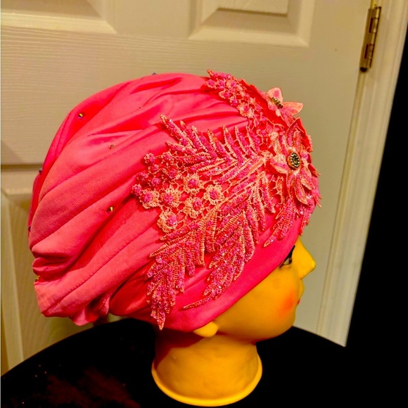 Courage Caps Chemo Sleep Fully Stoned & Embroidered Headwear Shim… - Picture 3 of 5